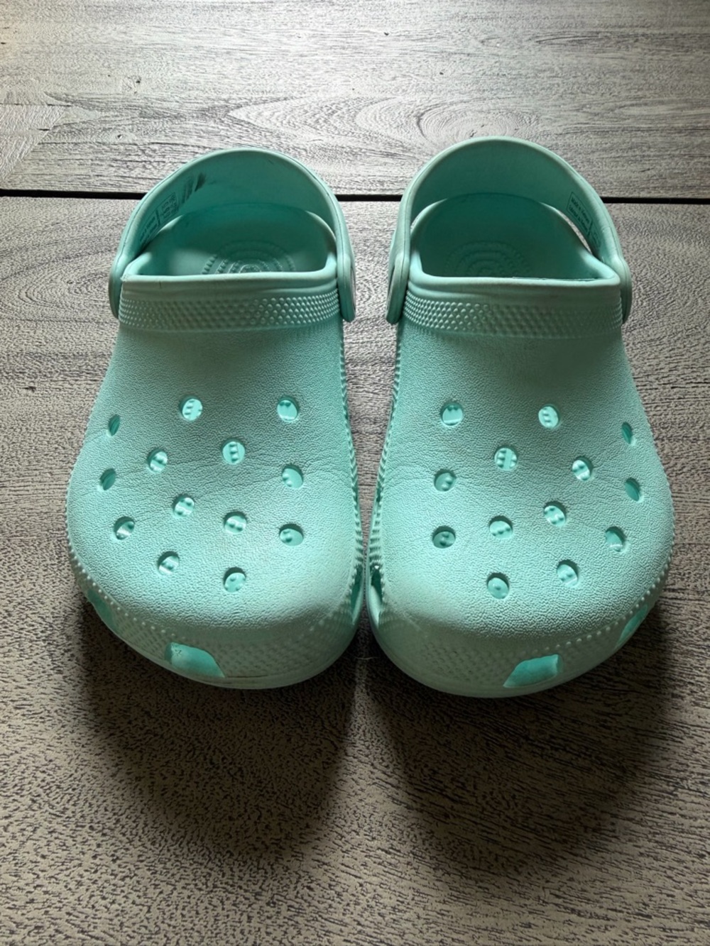 CROCS Kids Classic Clog in Mint Green